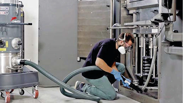 delfin-impianti-centralizzati Presse per plastica